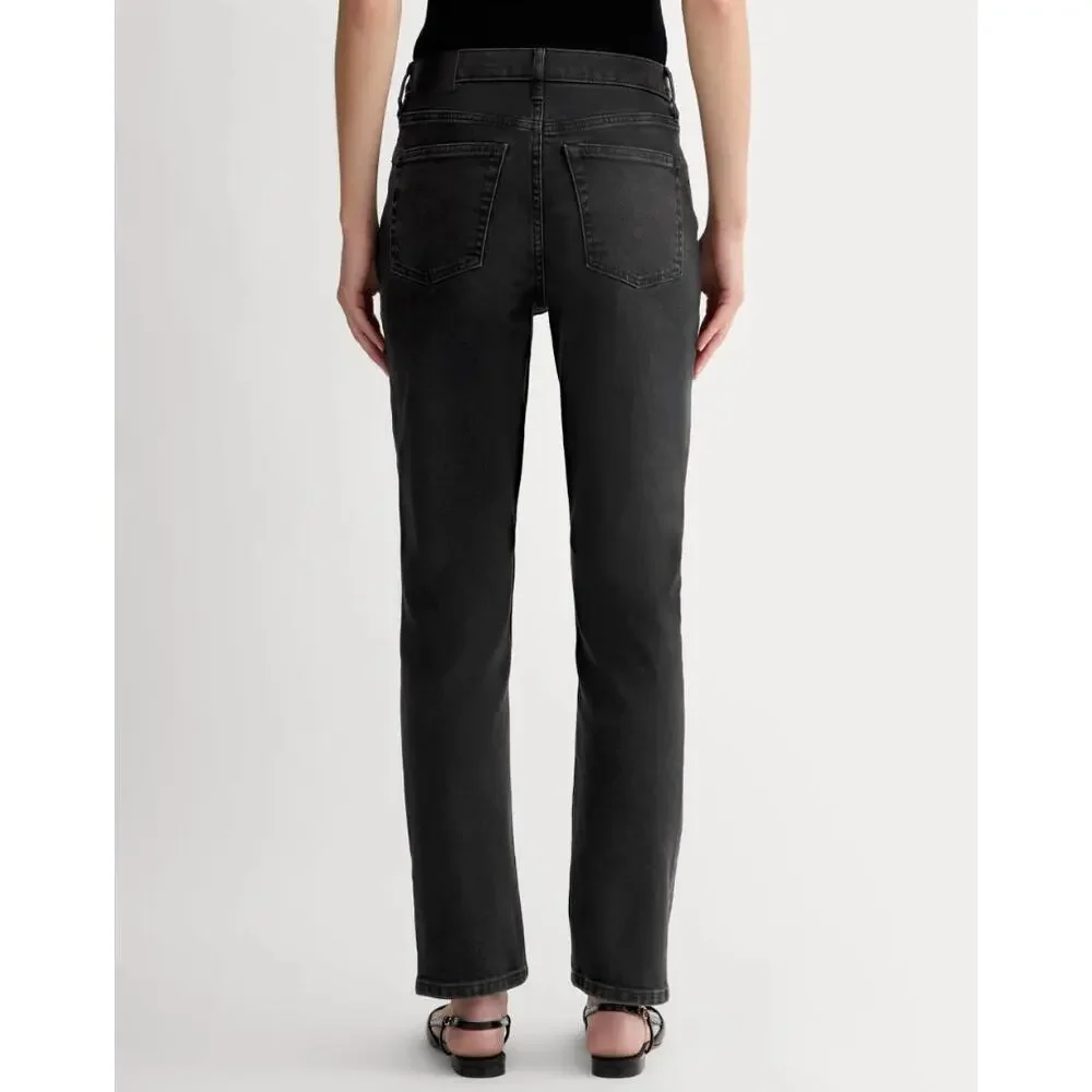 NEW Everlane Sz 29 The Cheeky Straight Jean‎ in Washed Black